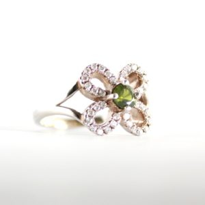 Tourmaline Flower Ring