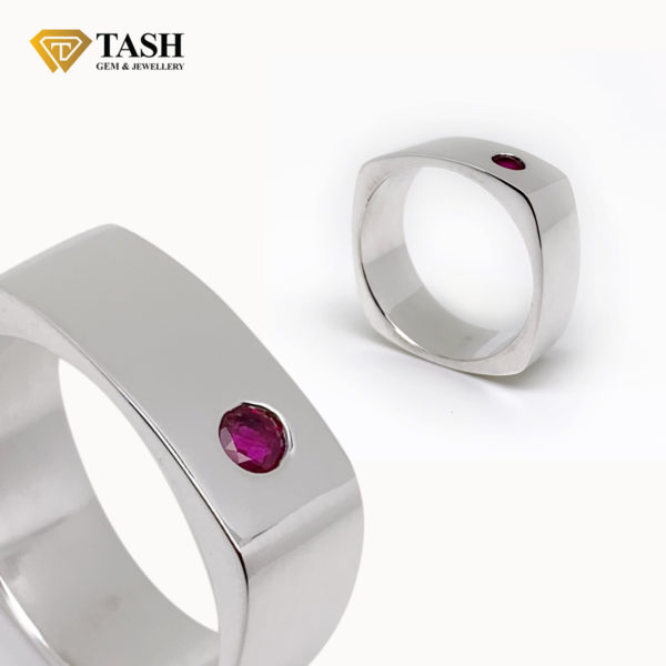 Ruby Ring, Natural Ruby and silver ring – Boutique Spiritual