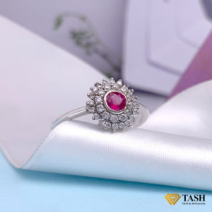 Ruby Cluster Ring