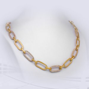 Paperclip Long link chain