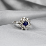 Ceylon Sapphire Radiance Ring