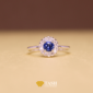Blue Sapphire Jewelry Set