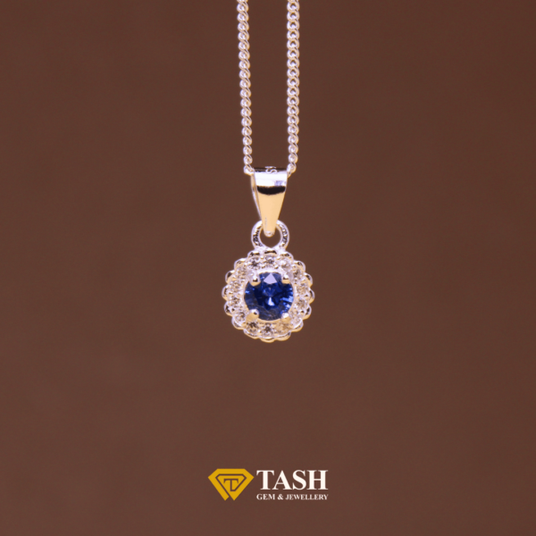 Blue Sapphire Jewelry Set