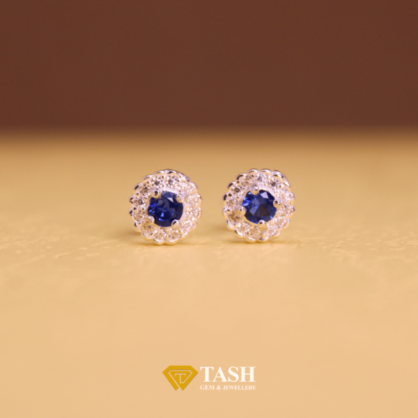 Blue Sapphire Jewelry Set